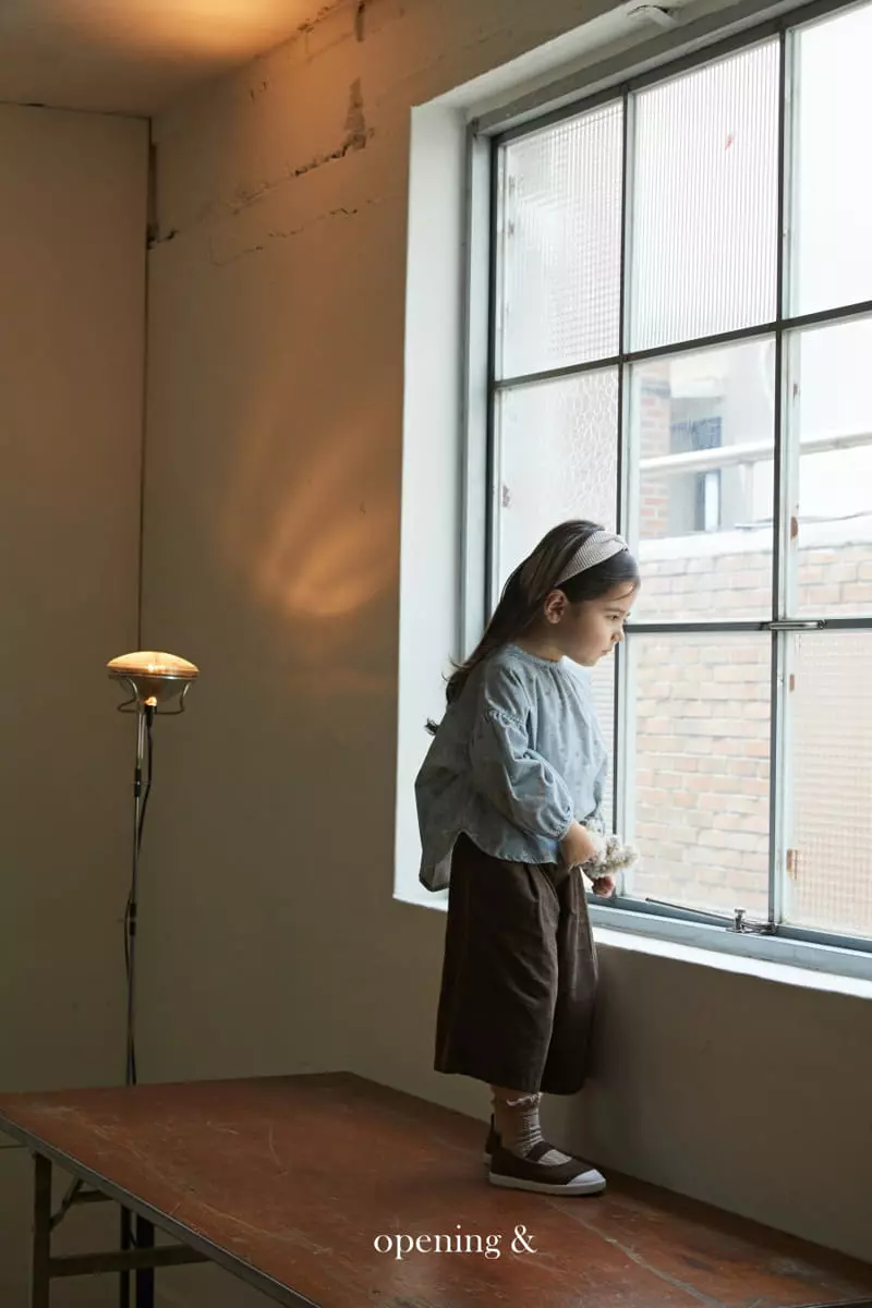 Opening & - Korean Children Fashion - #designkidswear - Wide Pants - 10