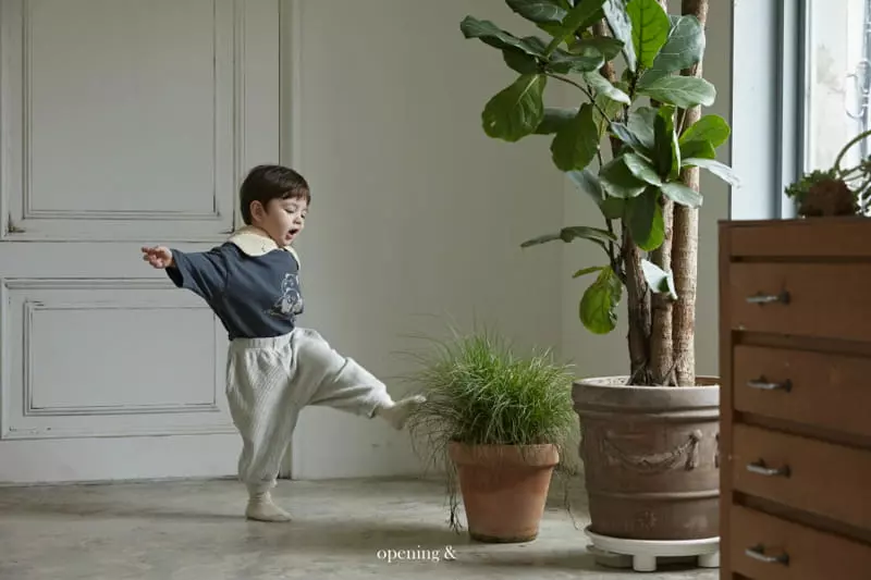 Opening & - Korean Children Fashion - #designkidswear - Butter Waffle Pants - 9