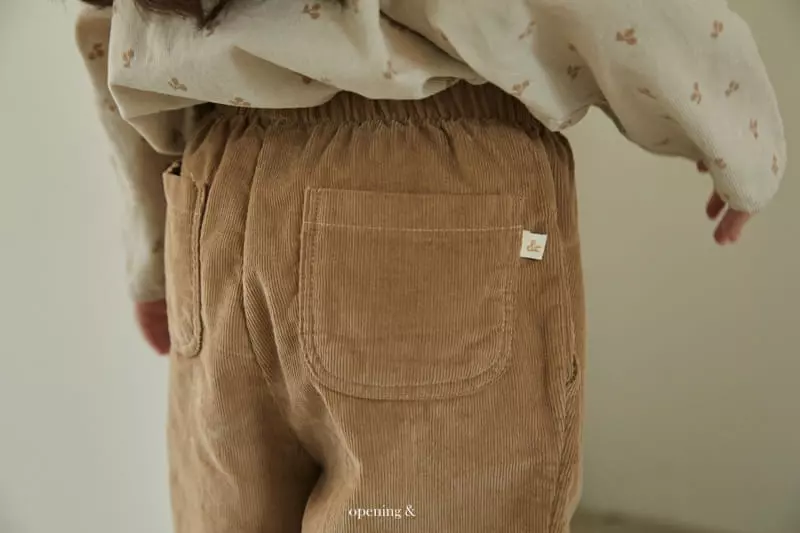 Opening & - Korean Children Fashion - #discoveringself - Ane Corduroy Pants - 6