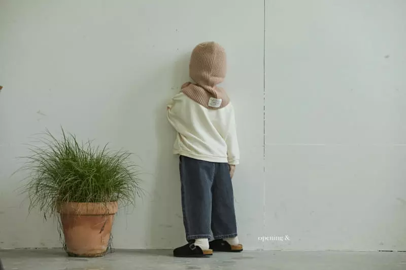 Opening & - Korean Children Fashion - #kidsshorts - Stitch Pocket Pants - 6