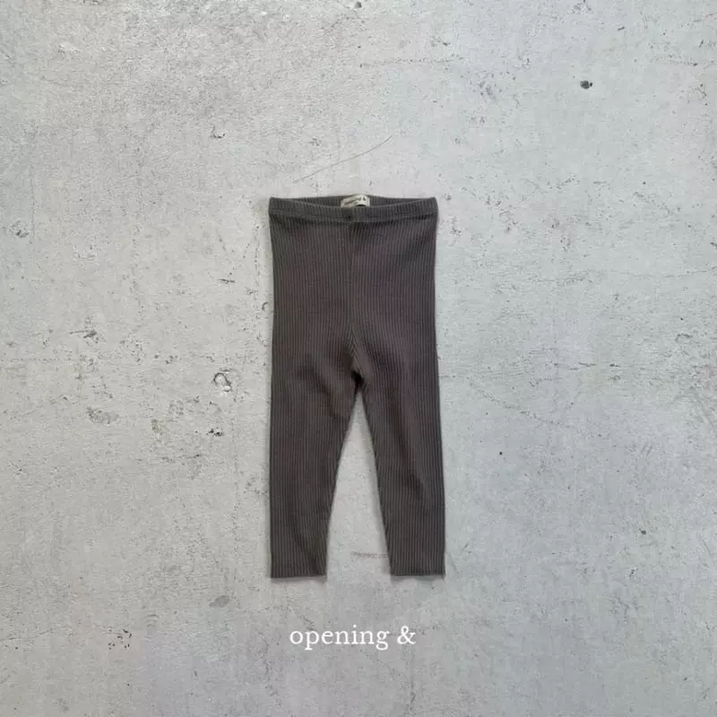 Opening & - Korean Children Fashion - #kidsshorts - Bear Bell Leggings - 5
