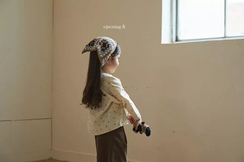 Opening & - Korean Children Fashion - #fashionkids - Cherrry Blouse - 4