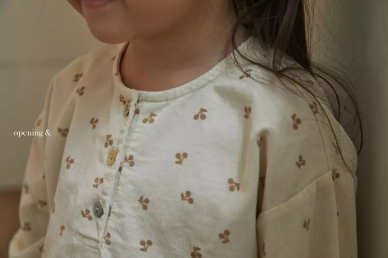 Opening & - Korean Children Fashion - #kidsstore - Cherrry Blouse - 5