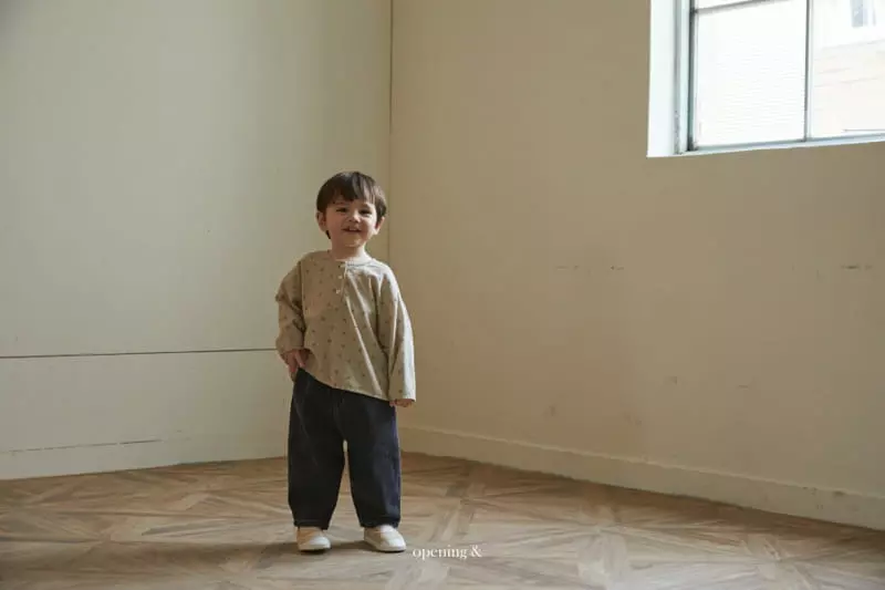 Opening & - Korean Children Fashion - #kidzfashiontrend - Cherrry Blouse - 6