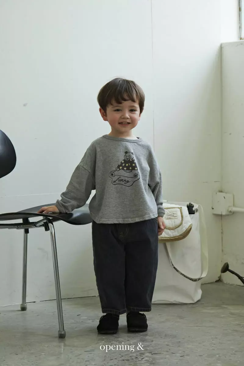 Opening & - Korean Children Fashion - #littlefashionista - Funny Panda Tee - 3