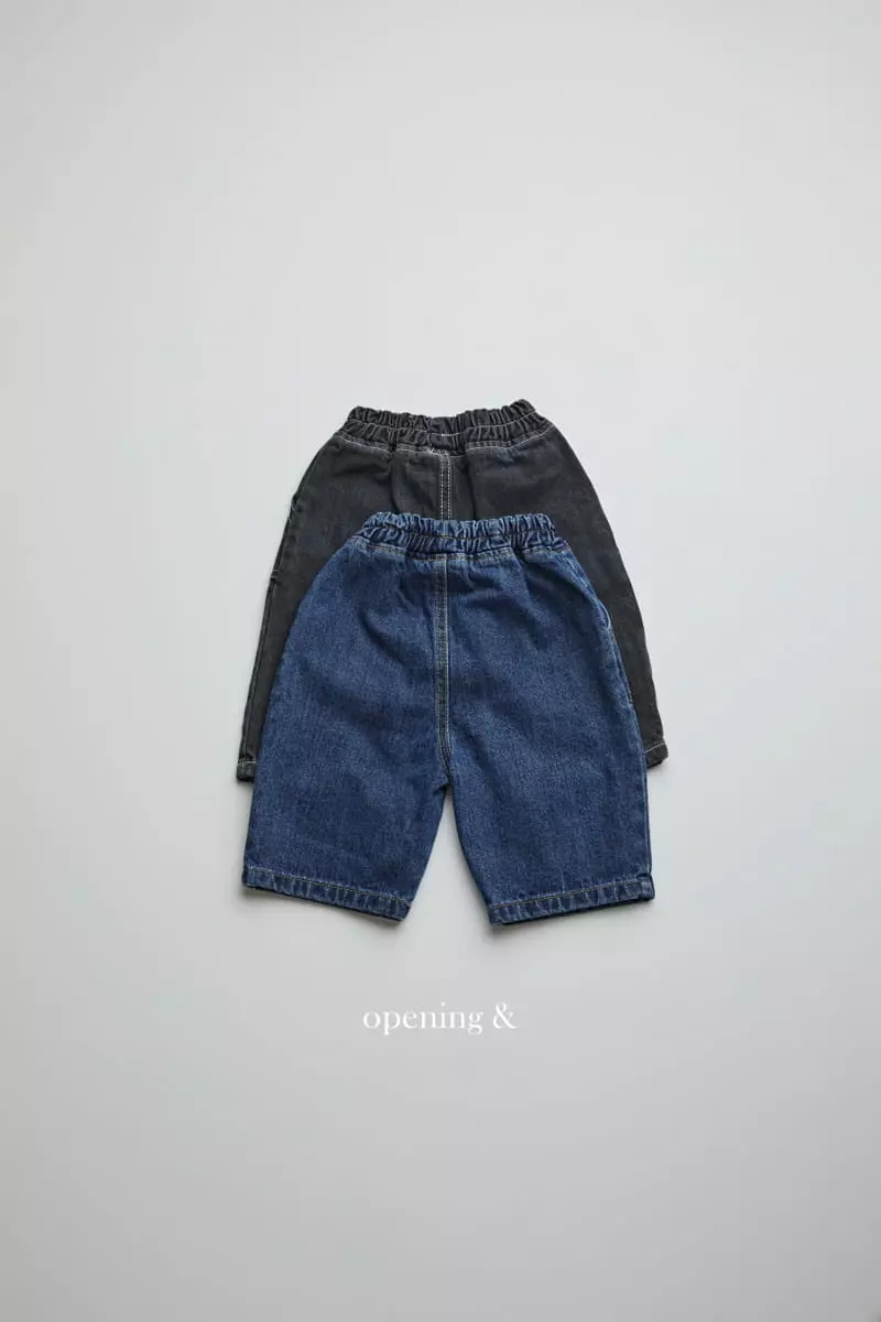 Opening & - Korean Children Fashion - #magicofchildhood - Stitch Pocket Pants - 11