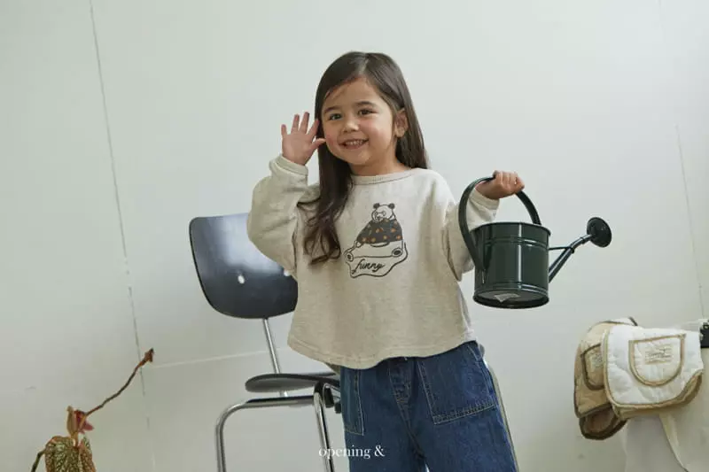 Opening & - Korean Children Fashion - #todddlerfashion - Funny Panda Tee - 7