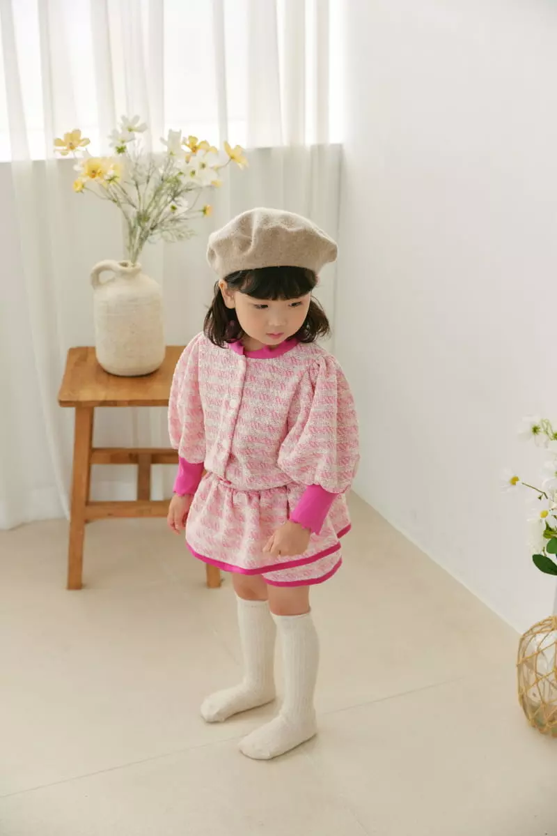 Orange Mom - Korean Children Fashion - #Kfashion4kids - Twid Cardigan - 2