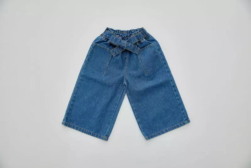 Orange Mom - Korean Children Fashion - #childofig - Ribbon Belt Pants - 7