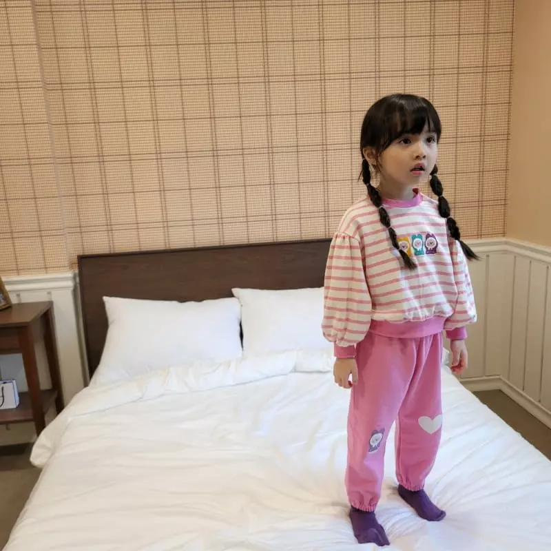 Orange Mom - Korean Children Fashion - #childofig - Heart Rabbit Pants - 5