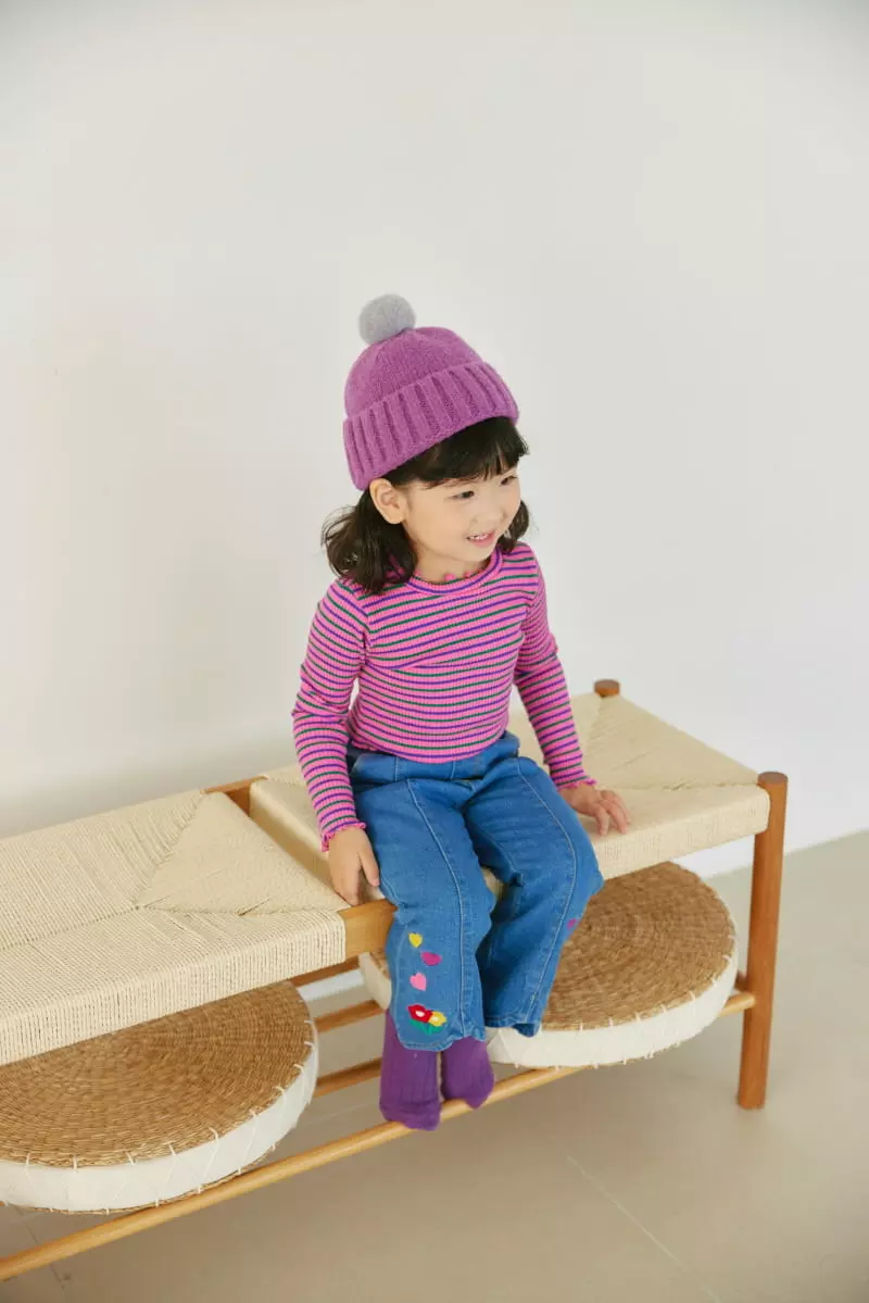 Orange Mom - Korean Children Fashion - #childrensboutique - St Crop Tee - 2
