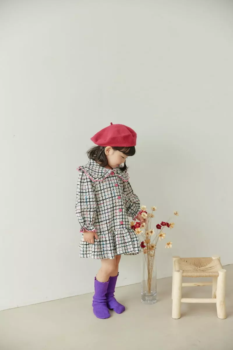 Orange Mom - Korean Children Fashion - #magicofchildhood - Twid One-piece - 7