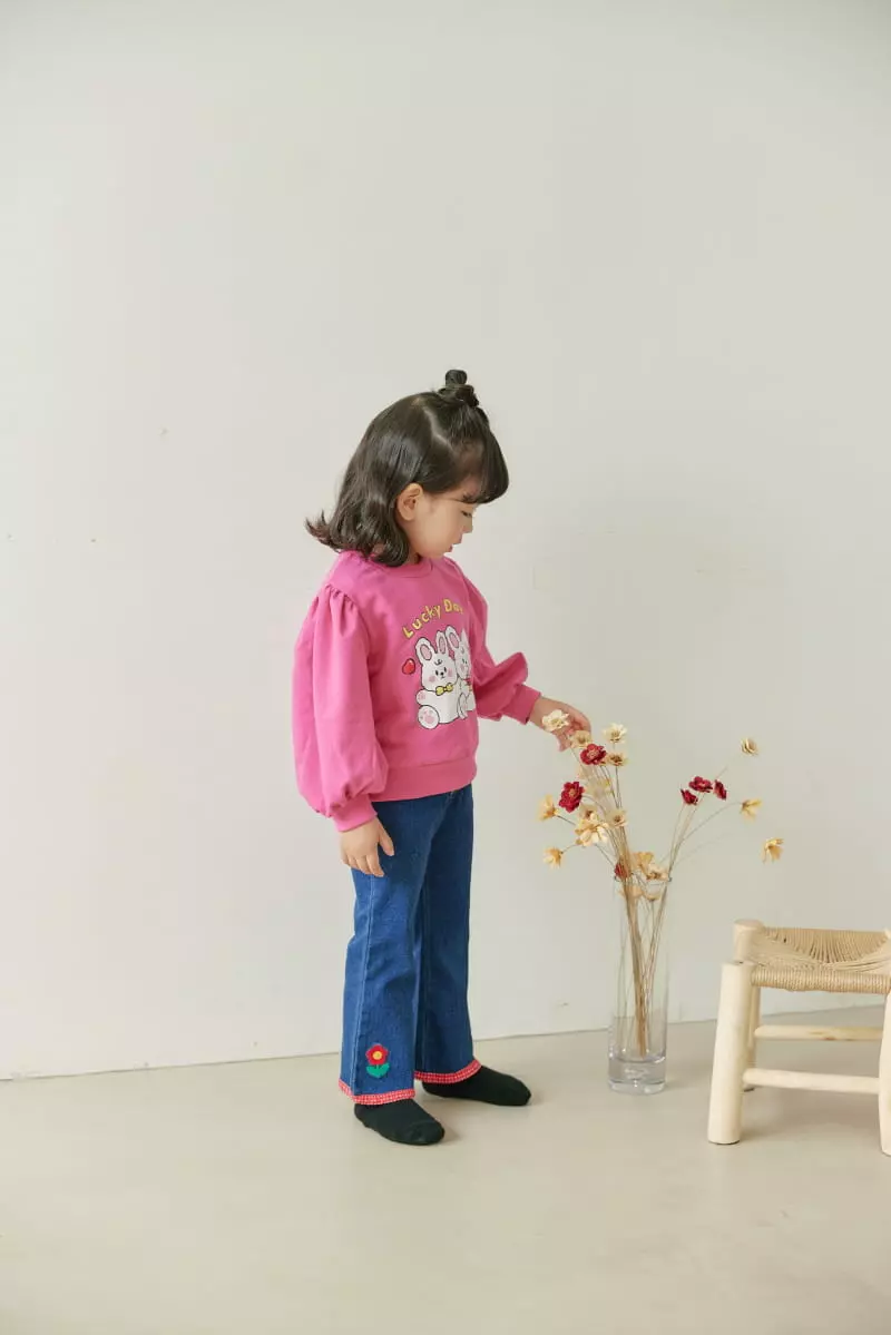 Orange Mom - Korean Children Fashion - #prettylittlegirls - Color Bear Pants - 7