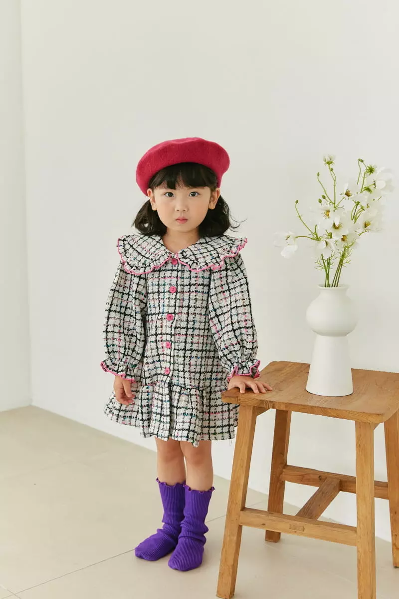 Orange Mom - Korean Children Fashion - #todddlerfashion - Twid One-piece - 10