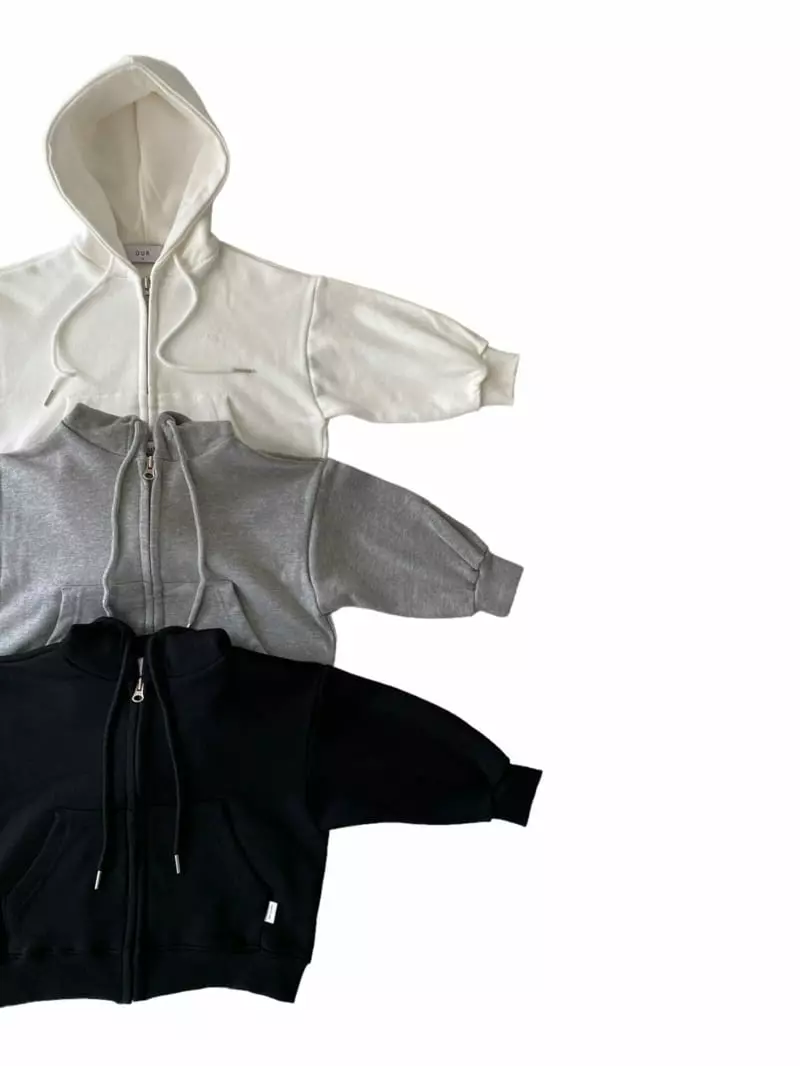 Our - Korean Children Fashion - #childofig - Billy Hoody Zip-up - 10