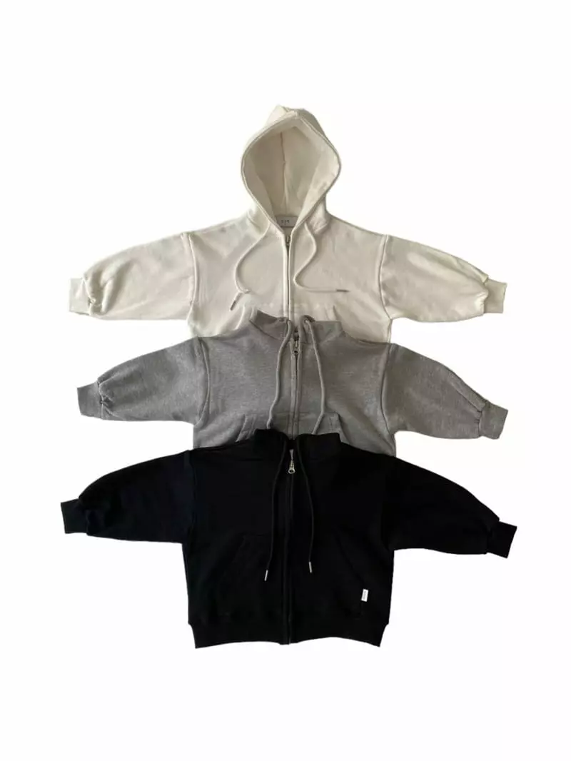 Our - Korean Children Fashion - #childofig - Billy Hoody Zip-up - 11