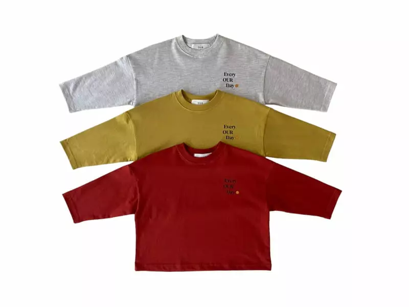 Our - Korean Children Fashion - #childofig - Our Day Tee - 5
