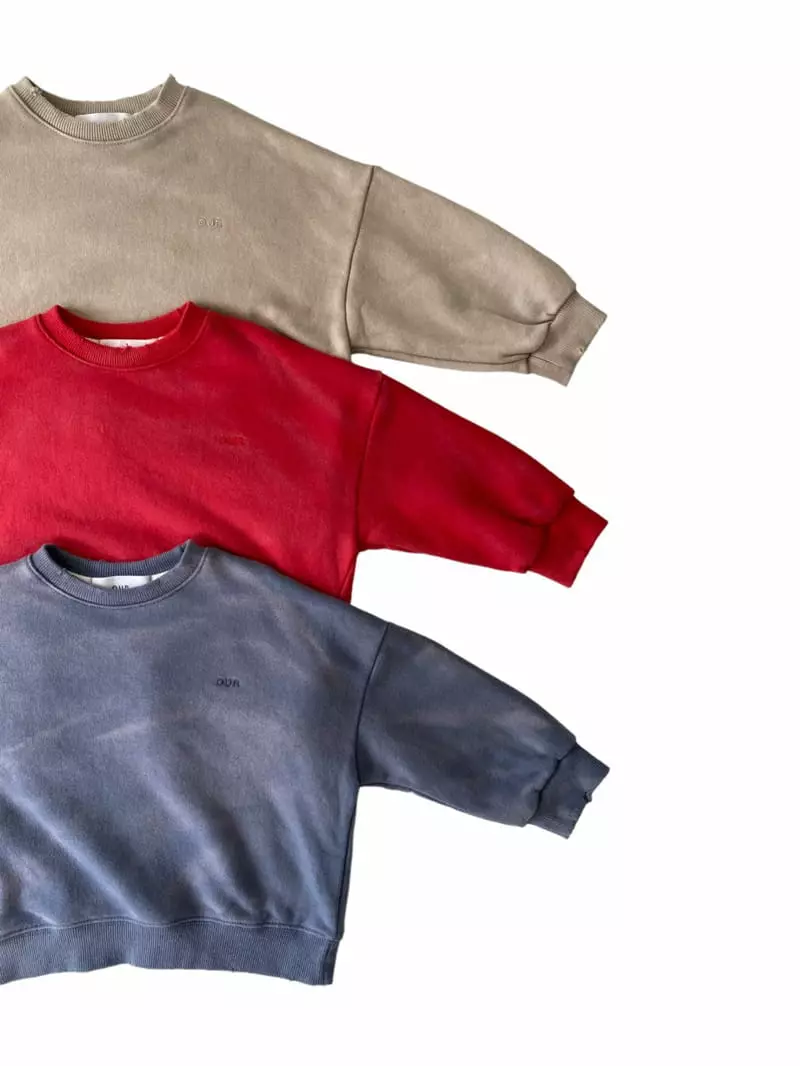 Our - Korean Children Fashion - #designkidswear - Plare Sweatshirt - 4