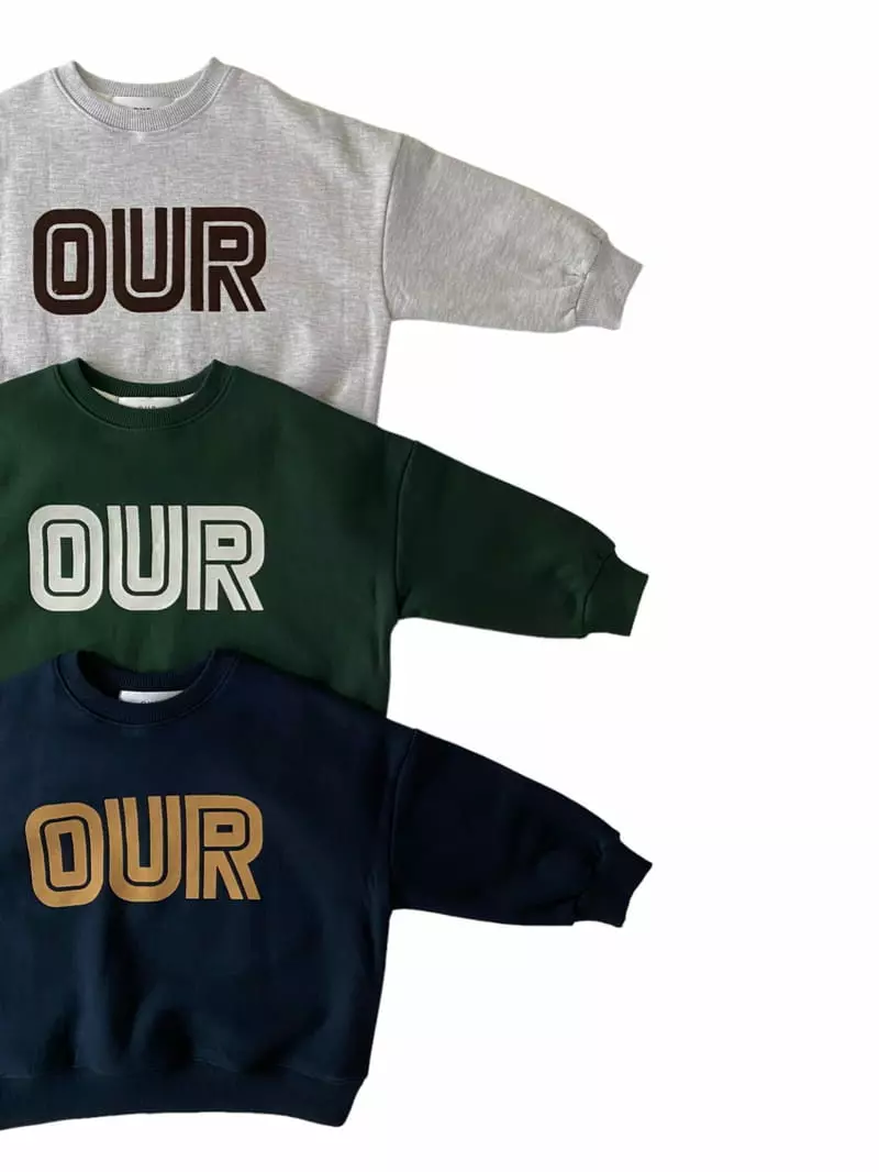 Our - Korean Children Fashion - #discoveringself - Our Sweatshirt - 4