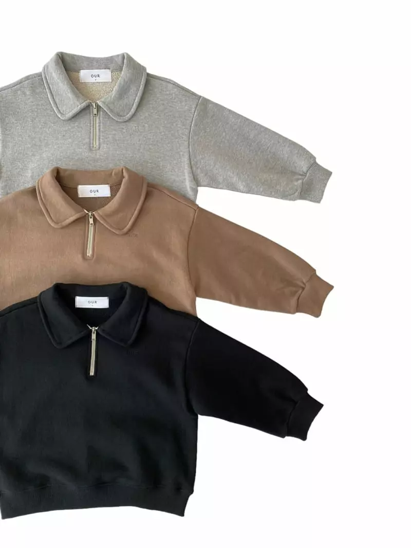 Our - Korean Children Fashion - #kidsshorts - Bow Sweatshirt - 4