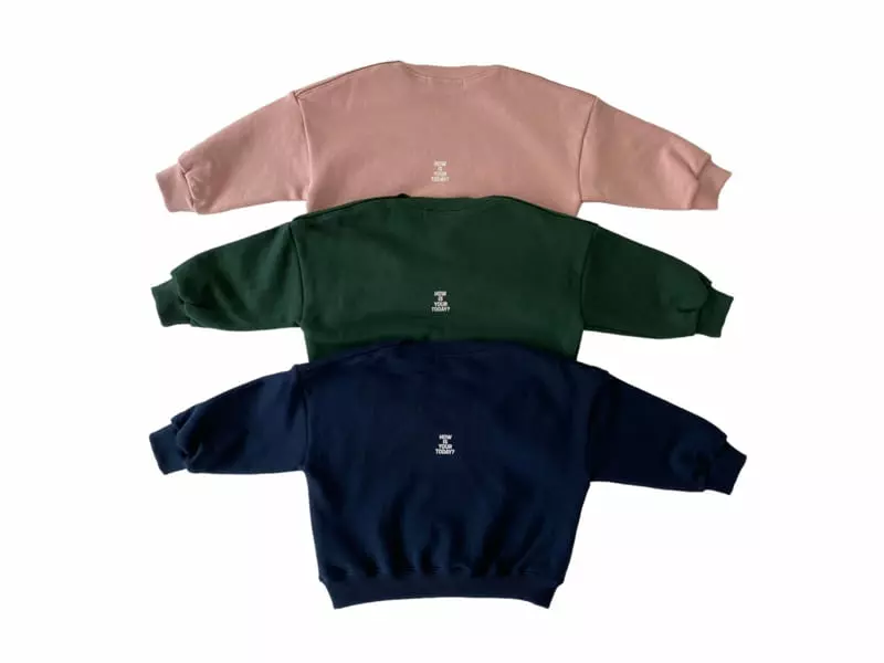 Our - Korean Children Fashion - #littlefashionista - Boat Neck Sweatshirt - 5