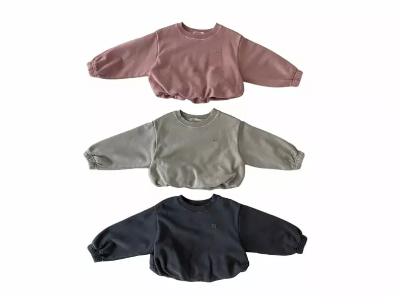 Our - Korean Children Fashion - #minifashionista - Volume Crop Sweatshirt - 8