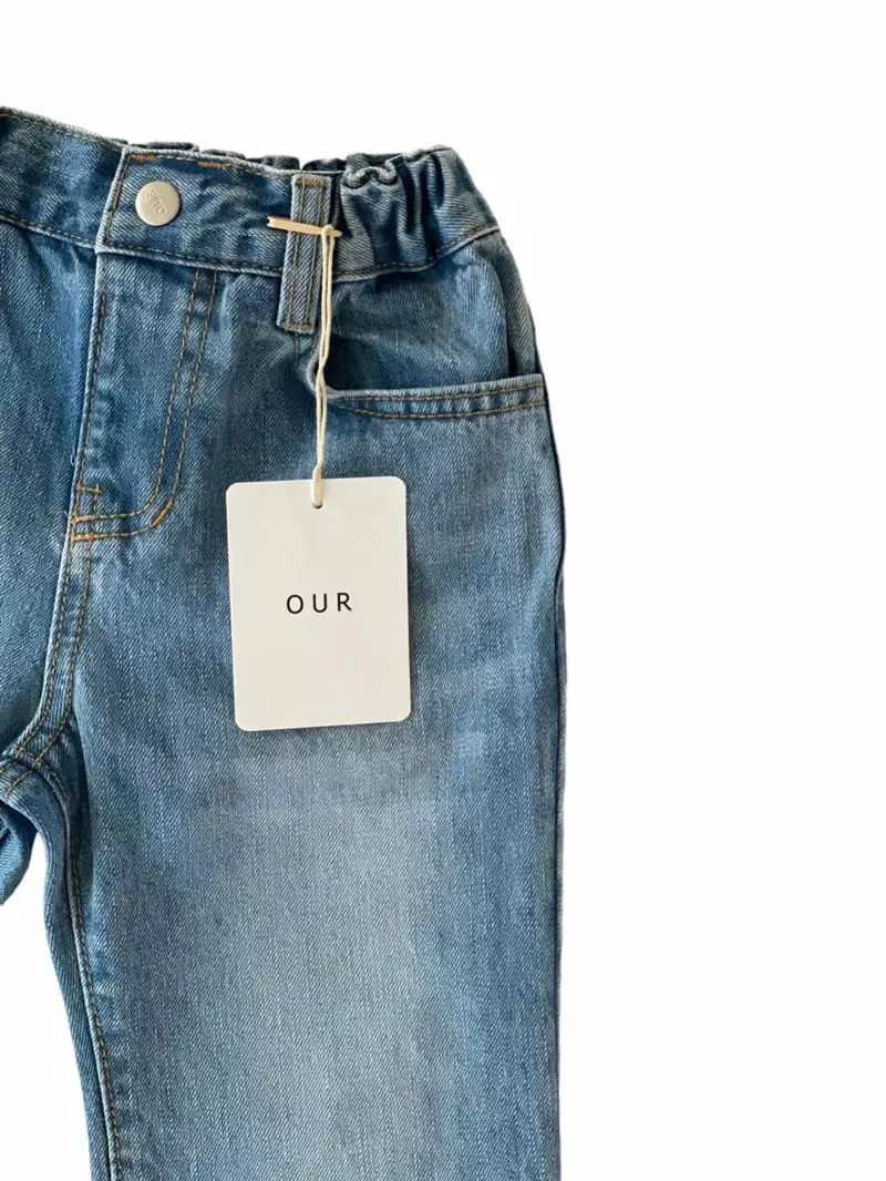 Our - Korean Children Fashion - #todddlerfashion - Hold Jeans - 2