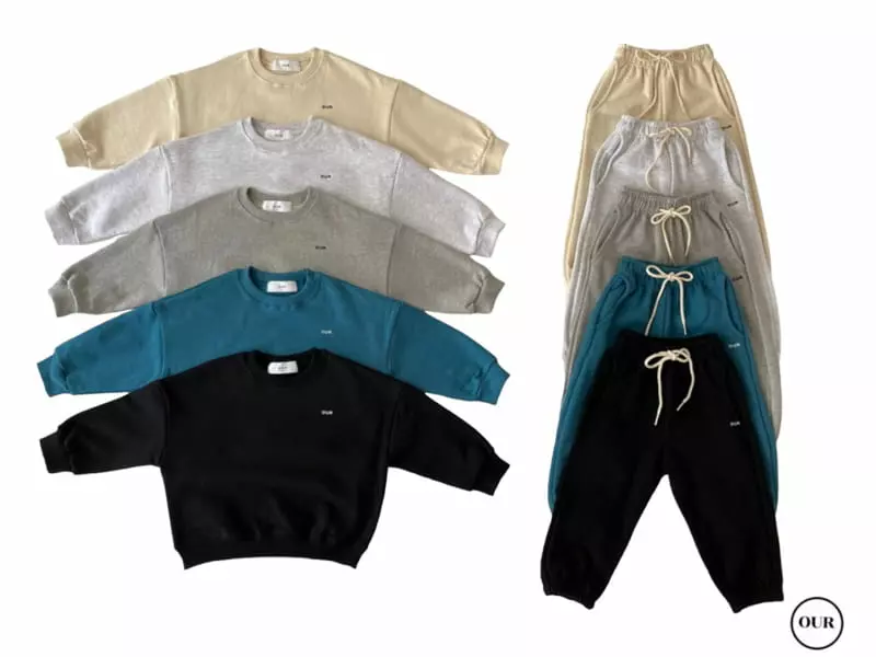 Our - Korean Children Fashion - #toddlerclothing - 23 All Day Top Bottom Set