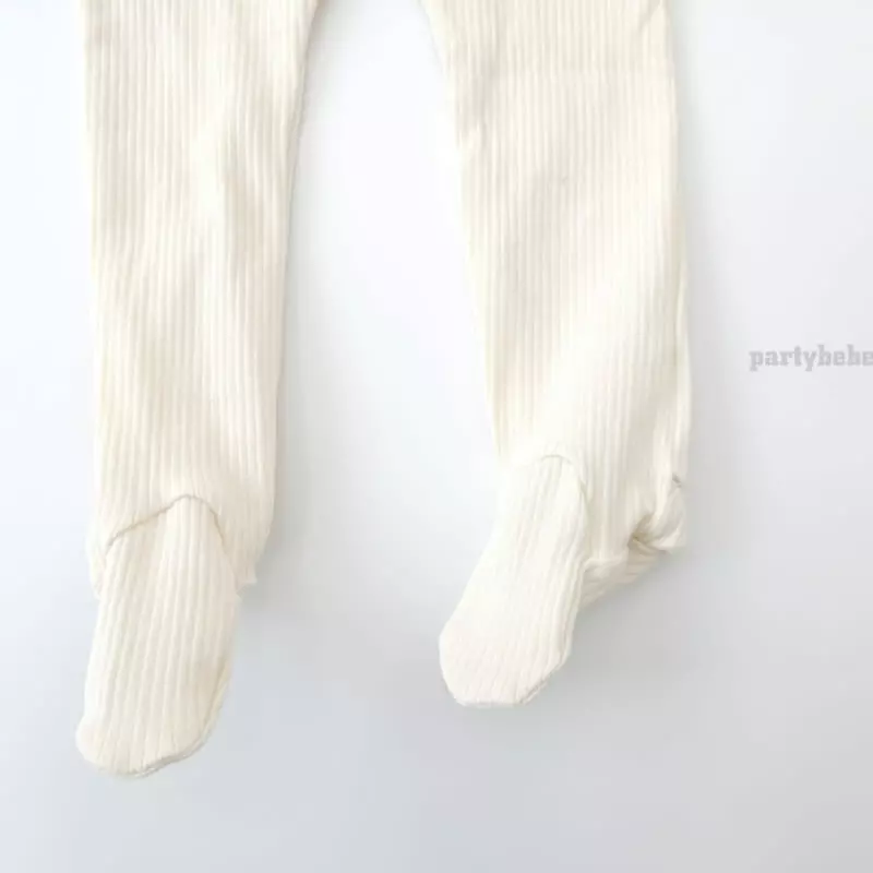Party Kids - Korean Baby Fashion - #babyboutiqueclothing - Rib Foot Leggings