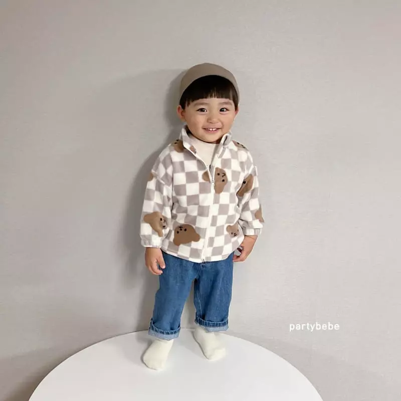 Party Kids - Korean Baby Fashion - #babyboutiqueclothing - Fleece Jumper - 2