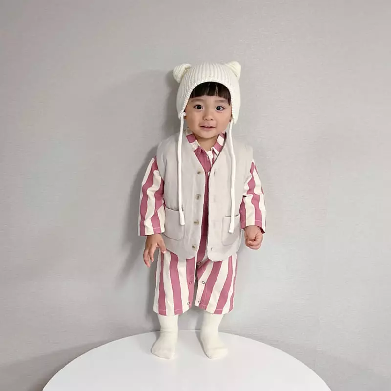 Party Kids - Korean Baby Fashion - #babyclothing - Toto Vest - 6