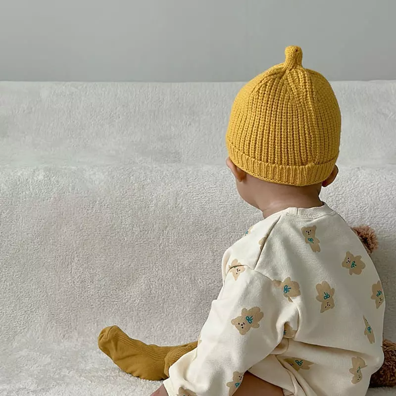 Party Kids - Korean Baby Fashion - #babygirlfashion - Ribbon Bear Bodysuit