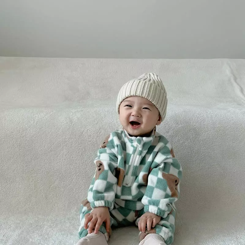 Party Kids - Korean Baby Fashion - #babylifestyle - Bear Set UP - 5