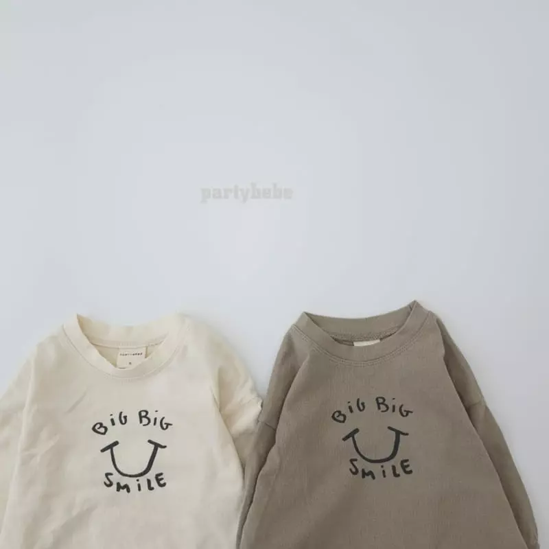 Party Kids - Korean Baby Fashion - #babyoninstagram - Smile Tee