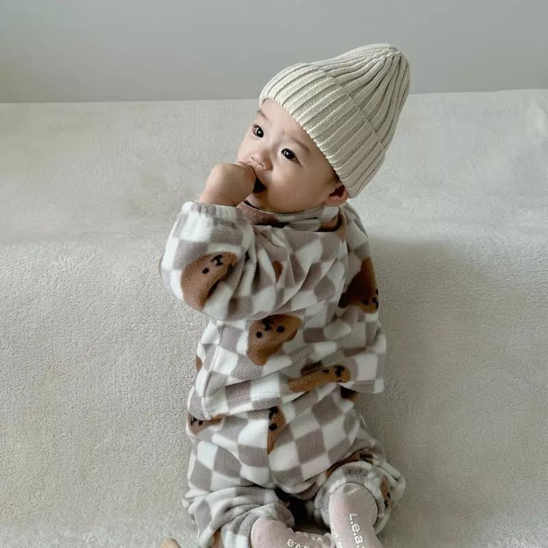 Party Kids - Korean Baby Fashion - #babyoutfit - Bear Set UP - 8