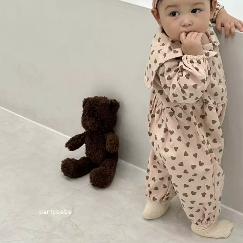 Party Kids - Korean Baby Fashion - #onlinebabyshop - Cuty Overalls - 8