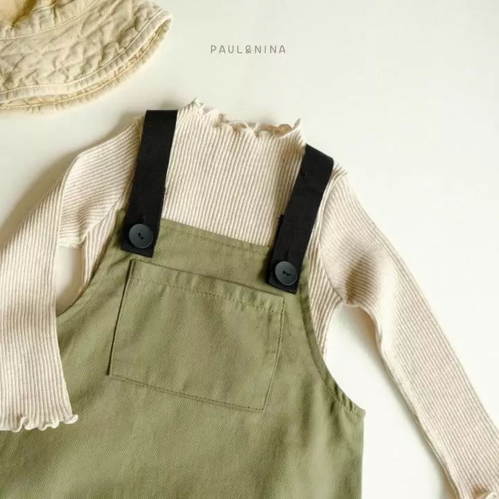 Paul & Nina - Korean Children Fashion - #childofig - Rib Frill Tee - 9
