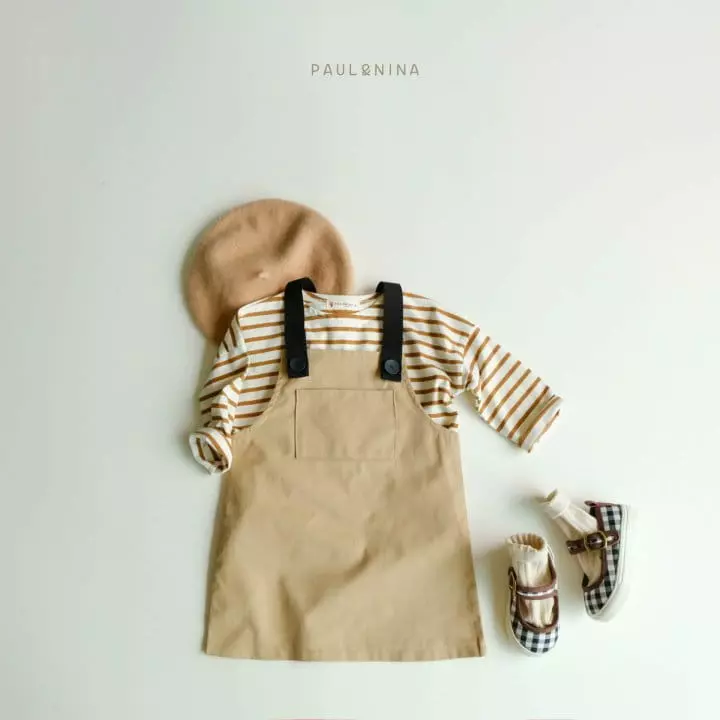 Paul & Nina - Korean Children Fashion - #childofig - Pretty Stripes Tee - 6