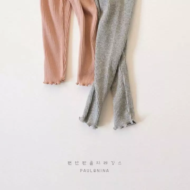 Paul & Nina - Korean Children Fashion - #designkidswear - 23 Rib Leggings