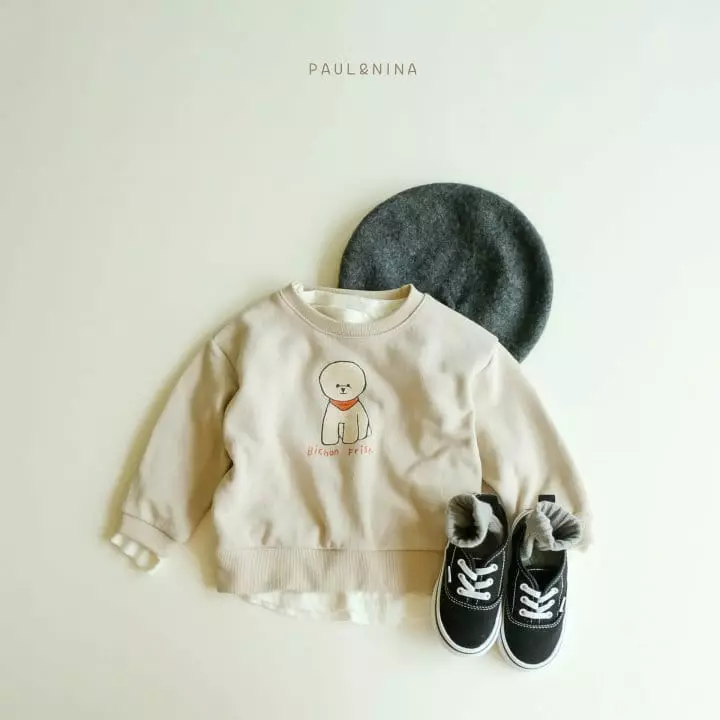 Paul & Nina - Korean Children Fashion - #discoveringself - Bichon Sweatshirt - 10