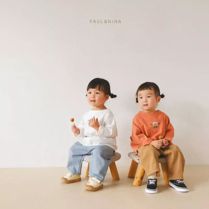 Paul & Nina - Korean Children Fashion - #fashionkids - Gunbbang Pocket Pant - 5