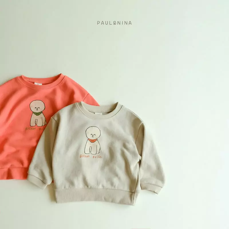 Paul & Nina - Korean Children Fashion - #fashionkids - Bichon Sweatshirt