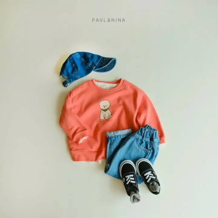 Paul & Nina - Korean Children Fashion - #kidsshorts - Bichon Sweatshirt - 12