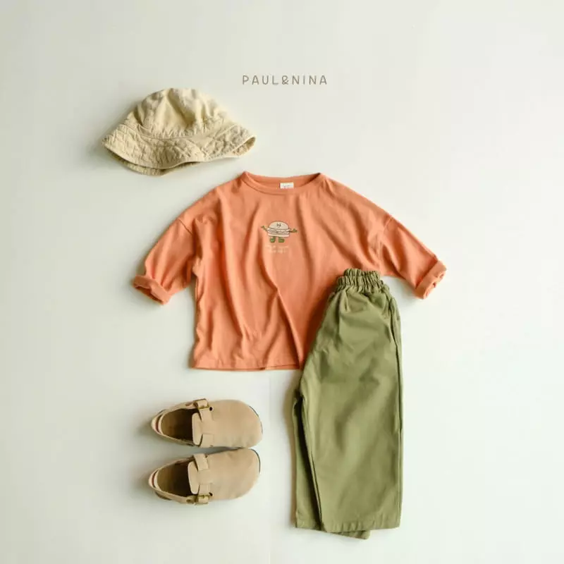Paul & Nina - Korean Children Fashion - #kidsshorts - Hambuger Tee - 3