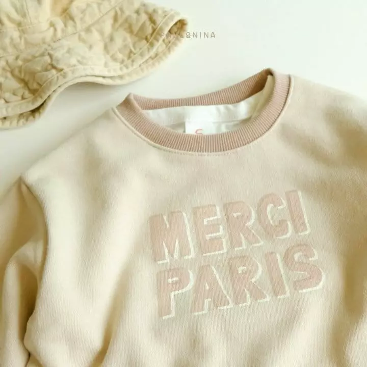 Paul & Nina - Korean Children Fashion - #kidsstore - Paris Sweatshirt - 11