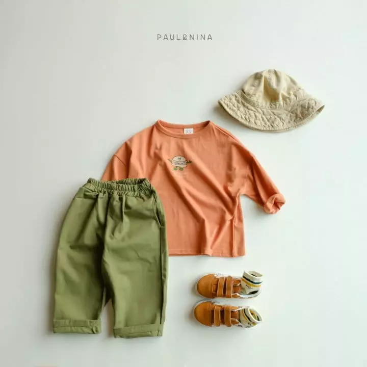 Paul & Nina - Korean Children Fashion - #kidsstore - Hambuger Tee