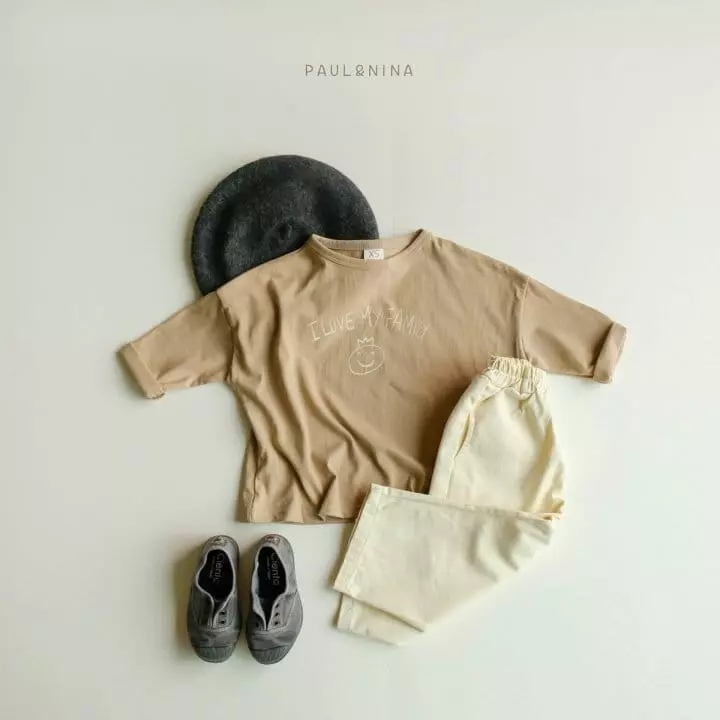 Paul & Nina - Korean Children Fashion - #kidzfashiontrend - Family Tee - 3