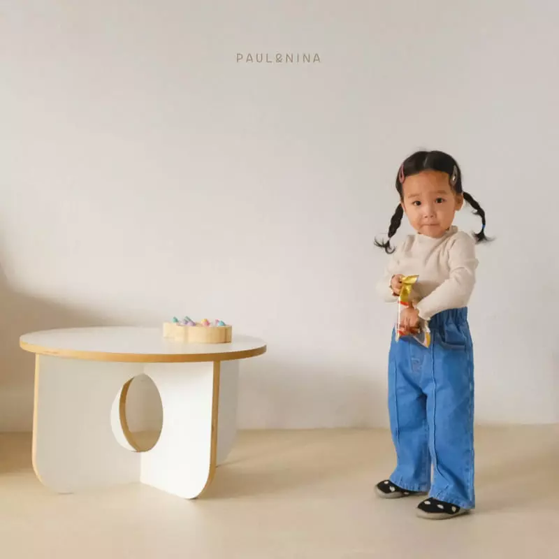 Paul & Nina - Korean Children Fashion - #littlefashionista - Pintuck Jeans - 9