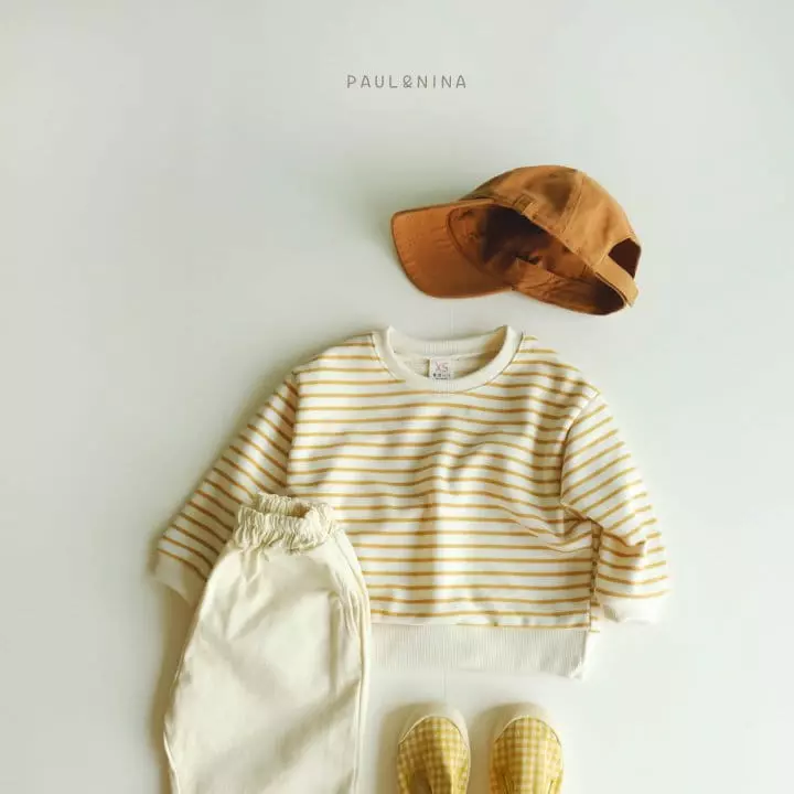 Paul & Nina - Korean Children Fashion - #littlefashionista - Stripes Sweatshirt - 4