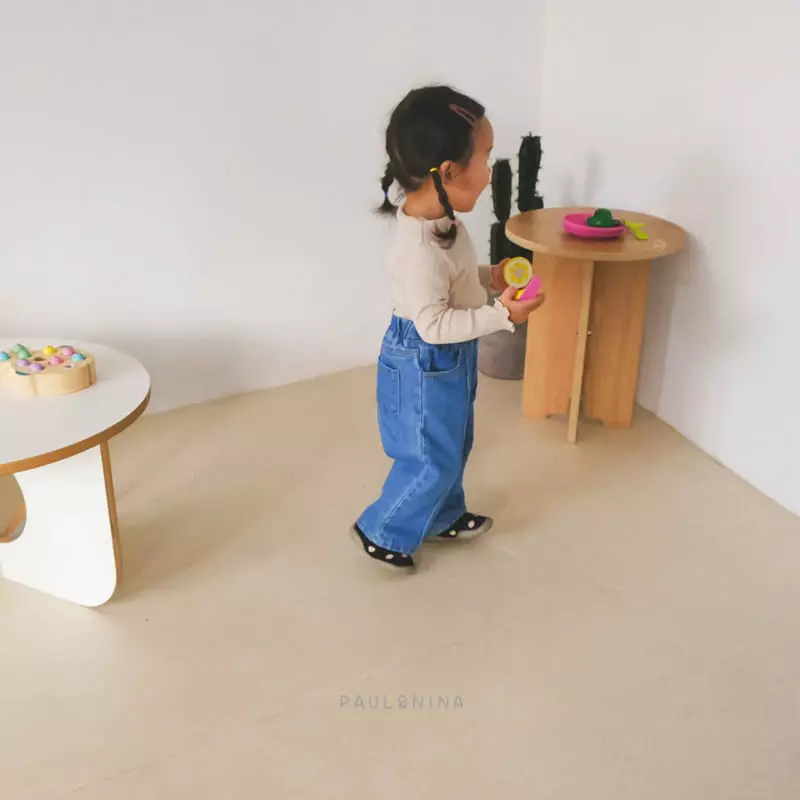 Paul & Nina - Korean Children Fashion - #minifashionista - Pintuck Jeans - 11